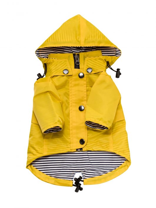 Ellie Dog Wear Yellow Raincoat 1