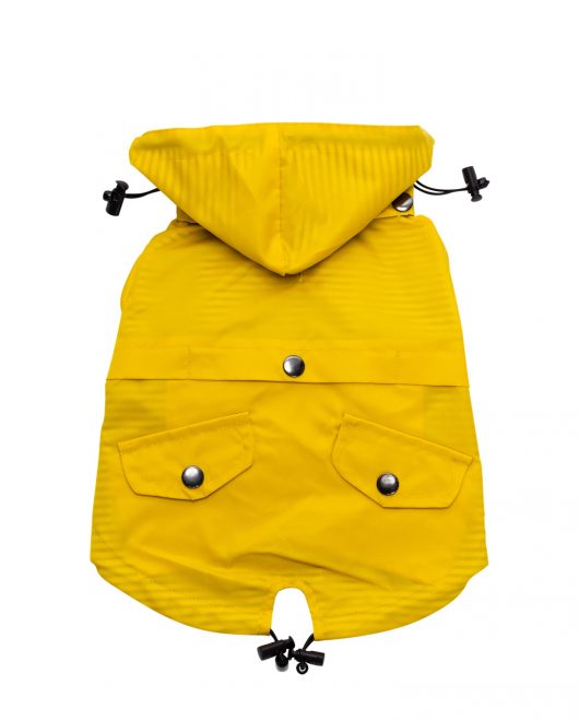 Ellie Dog Wear Yellow Raincoat 2